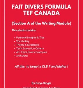 کتاب FAIT DIVERS FORMULA – TEF CANADA