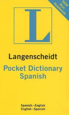 Langenscheidt-pocket-dictionary-spanisch کتاب Langenscheidt pocket dictionary spanisch - تصویر 1