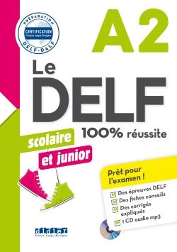 Le-DELF-scolaire-et-junior-100-reussite-A2-1 کتاب Le DELF scolaire et junior – 100% réussite – A2 - تصویر 1