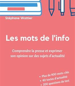 کتاب Les mots de l’info