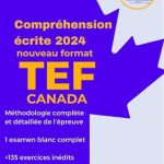 کتاب Réussir la compréhension écrite du TEF CANADA 2024