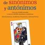 کتاب diccionario de sinonimos y antonimo