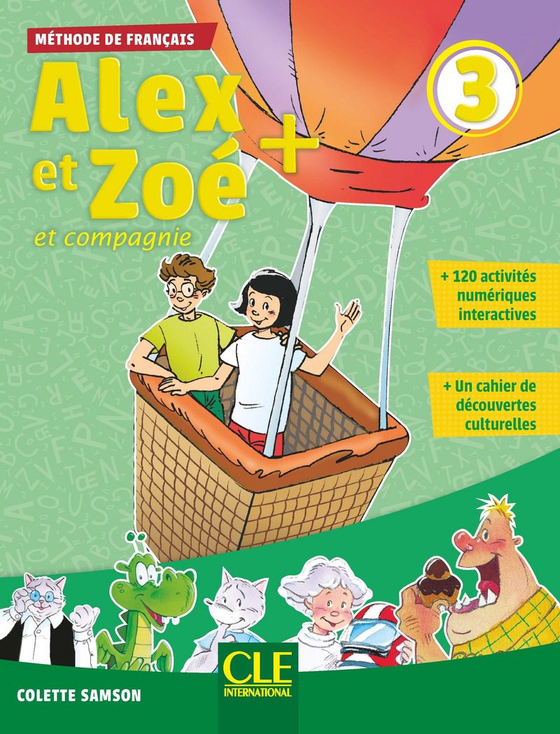 9782090384307.jpg کتاب Alex et Zoe - Niveau 3 - Livre + Cahier + Lecture - تصویر 1