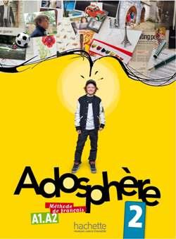 Adosphere-2-cahier-MP3-1.jpg کتاب Adosphere 2 + cahier - تصویر 1