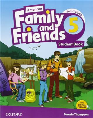 American-Family-and-Friends-5-2nd-SB-WB-DVD.jpg کتاب American Family and Friends 5 (2nd) - تصویر 1