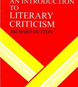 کتاب An Introdution to Literary Criticism