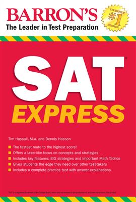 Barrons-SAT-Express-1.jpg کتاب Barrons SAT Express - تصویر 1