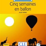 کتاب Cinq semaines en ballon - Niveau 1 - A1 - 2eme edition