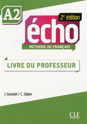 Echo-Niveau-A2-Guide-pedagogique-2eme-edition-1.jpg کتاب Echo - Niveau A2 - Guide pedagogique - 2eme edition - تصویر 1