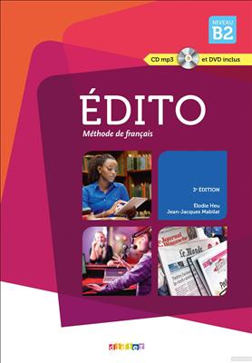 Edito-B2-ed-2015-Cahier-MP3-1.jpg کتاب Edito B2 (ed 2015) + Cahier - تصویر 1