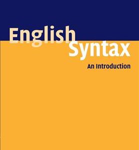 کتاب English Syntax