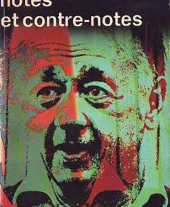 کتاب Eugene ionessco notes et contre - notes