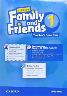 Family-and-Friends-1-2nd-Teachers-Book-DVD-MP3.jpg کتاب Family and Friends 1 (2nd) Teachers Book - تصویر 1