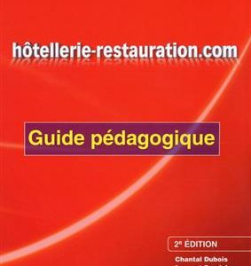 کتاب Hotellerie - restaurationcom - Guide pedagogique - 2eme edition