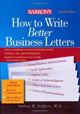 How-to-Write-Better-Business-Letters.jpg کتاب How to Write Better Business Letters - تصویر 1
