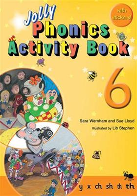 Jolly-Phonics-Activity-Book-6.jpg کتاب Jolly Phonics Activity Book 6 - تصویر 1
