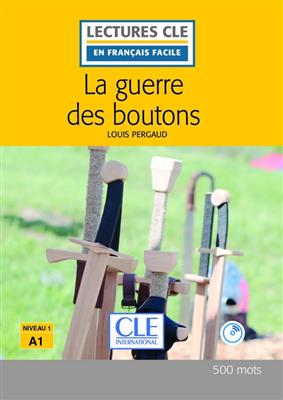 La-guerre-des-boutons-Niveau-1-A1-MP3-2eme-edition-1.jpg کتاب La guerre des boutons - Niveau 1 - A1 - 2eme edition - تصویر 1