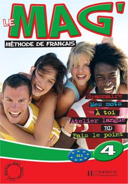 Le-Mag-4-Cahier-MP3-1.jpg کتاب Le Mag' 4 + Cahier - تصویر 1