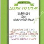 کتاب Learn To Speak