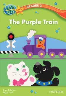 Lets-Go-Begin-Readers-The-Purple-Train-1.jpg کتاب Lets Go Begin Readers - The Purple Train - تصویر 1