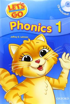 Lets-Go-Phonics-1-MP3.jpg کتاب Lets Go Phonics 1 - تصویر 1