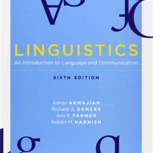 کتاب Linguistics - An Introduction to Language and Communication