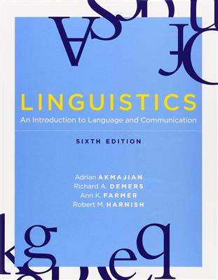 Linguistics-An-Introduction-to-Language-and-Communication-1.jpg کتاب Linguistics - An Introduction to Language and Communication - تصویر 1