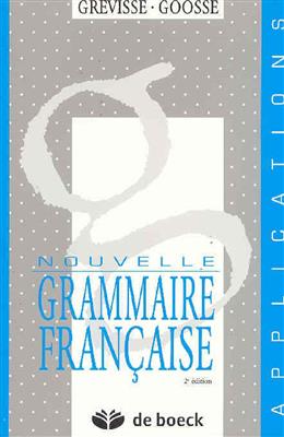 Nouvelle-grammaire-francaise-Grevisse-Applications-1.jpg کتاب Nouvelle grammaire française - Grevisse - Applications - تصویر 1