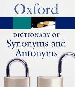 کتاب Oxford Dictionary OF Synonyms And Antonyms 2nd