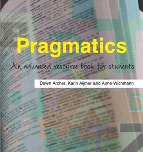 کتاب Pragmatics - An Advanced Resource Book for Students