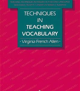 کتاب Techniques In Teaching Vocabulary