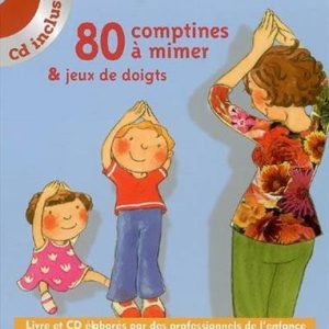 کتاب comptines a mimer et jeux de doigts 80