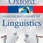 کتاب The Concise Oxford Dictionary of Linguistics
