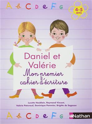 vesal-image-3e9df5eca07122ca کتاب Daniel et Valerie - Mon premier cahier d'ecriture 4 - 5 ans - تصویر 1