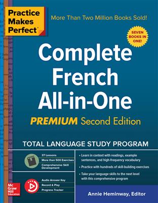vesal-image-487543fe9f2056a4 کتاب Practice Makes Perfect - Complete French All - in - One, Premium 2nd - تصویر 1