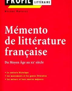 کتاب Profil - Memento de la littérature française