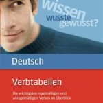کتاب Verbtabellen Deutsch