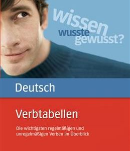 کتاب Verbtabellen Deutsch