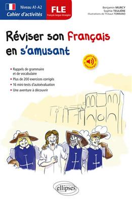 vesal-image-a9c12394d4038aa5 کتاب Réviser son français langue étrangère en s'amusant. A1-A2 + MP3 - تصویر 1