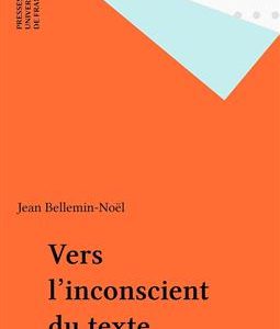 کتاب Vers l'inconscient du texte